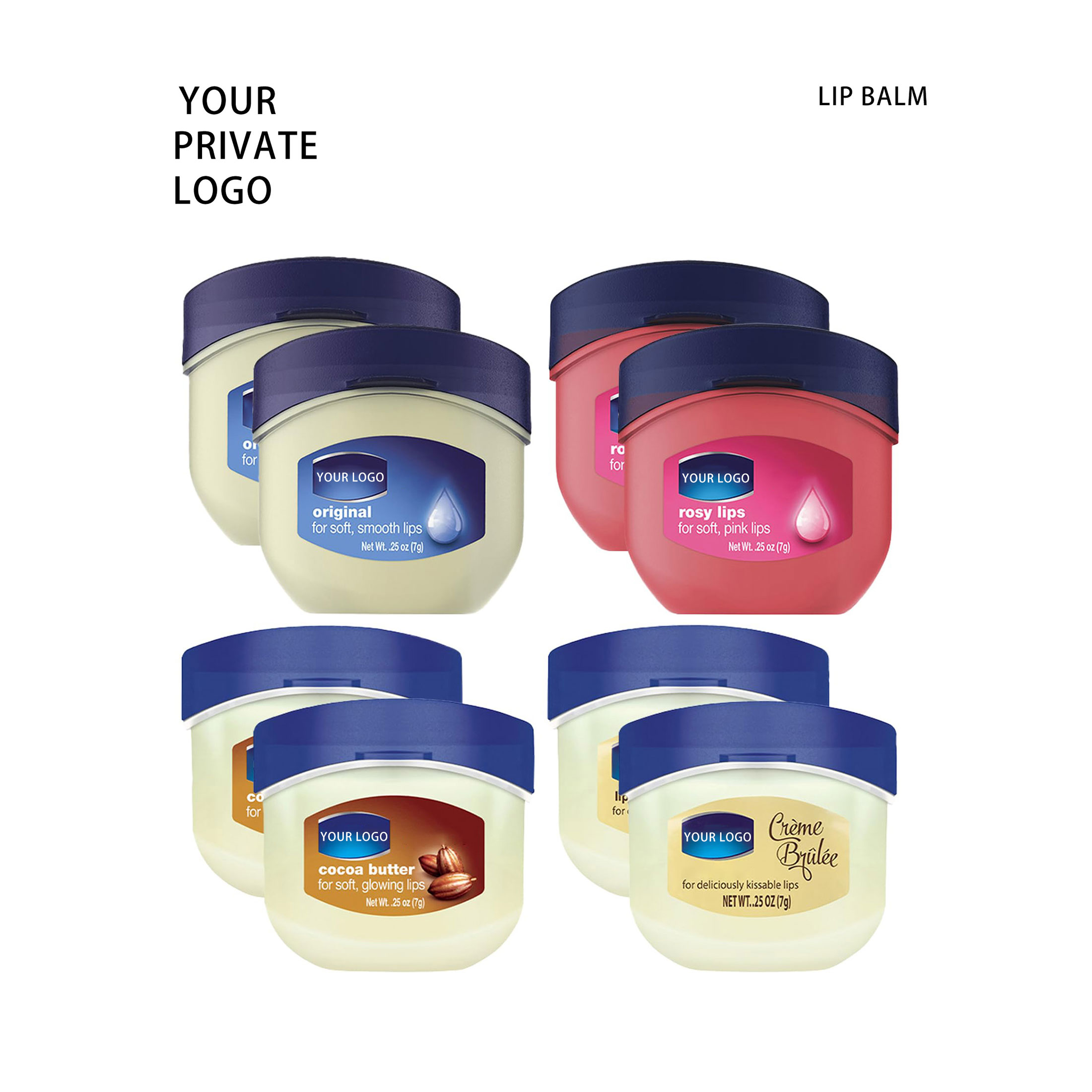 Vaseline Lip Therapy Rosy Lips