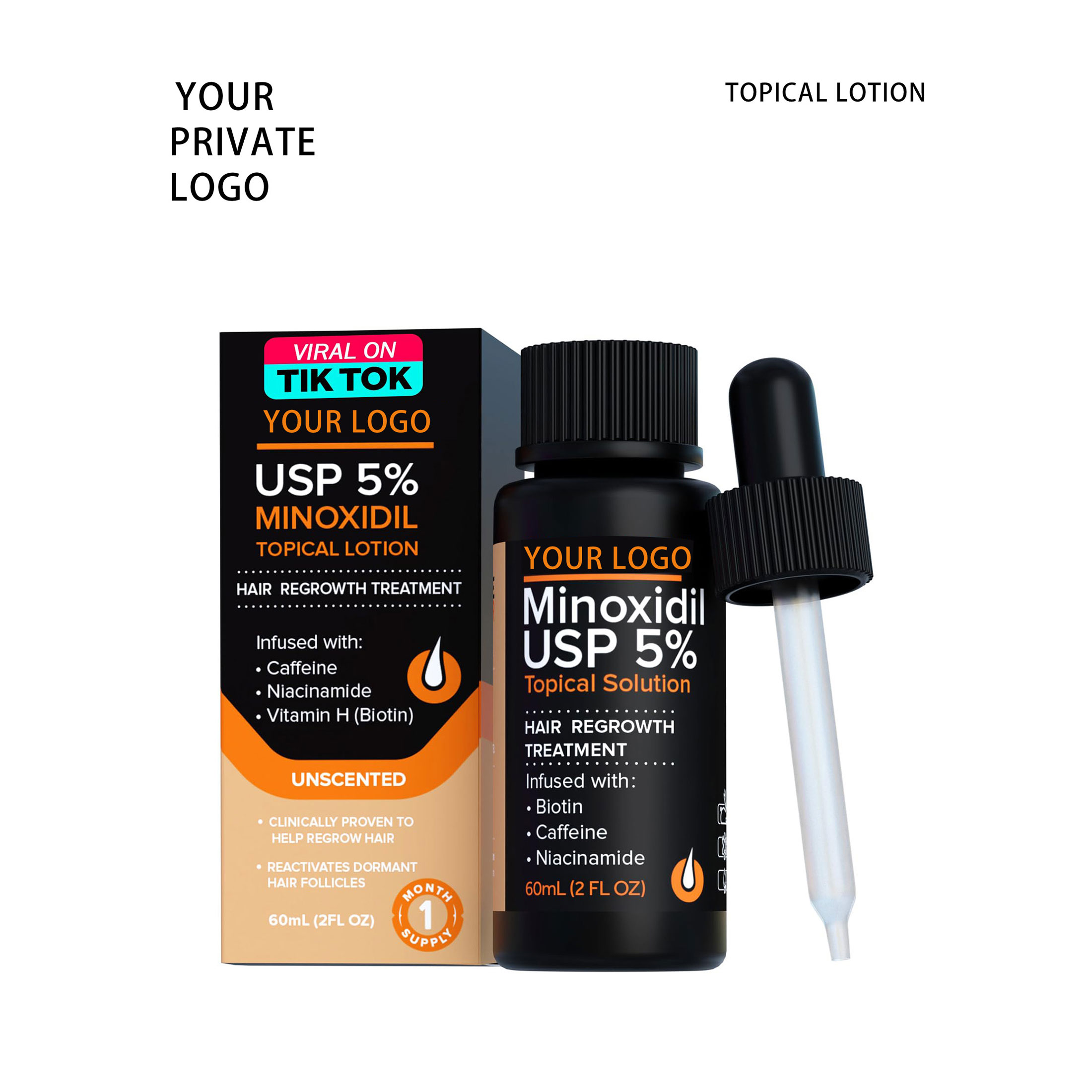 Hair Regrowth Topical Lotion