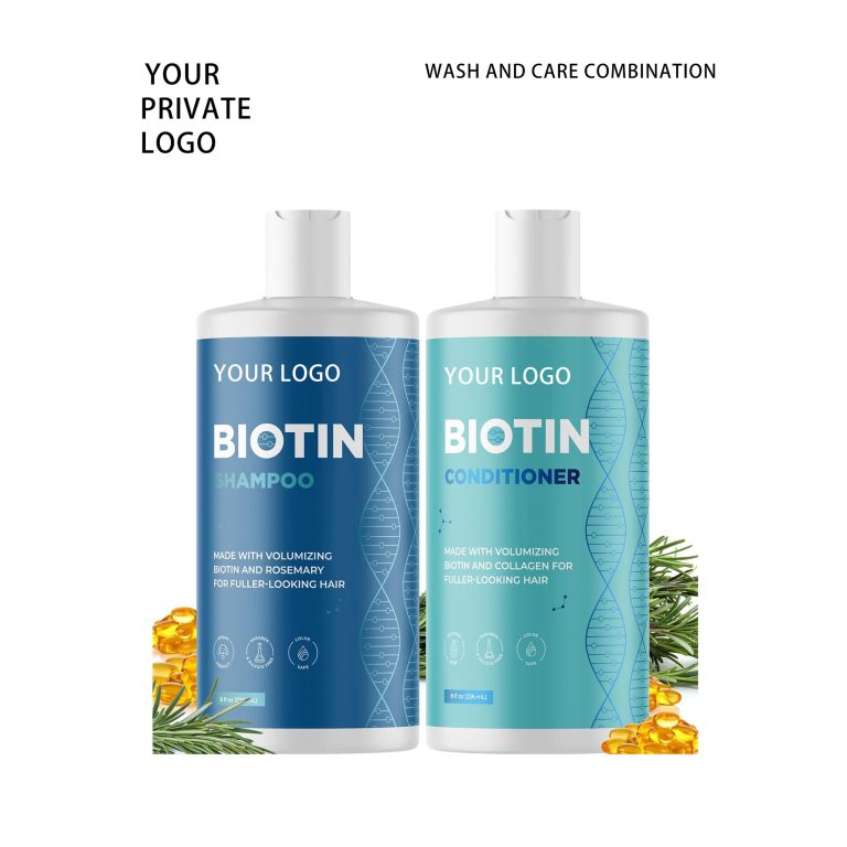 Volumizing Biotin Shampoo and Conditioner Set
