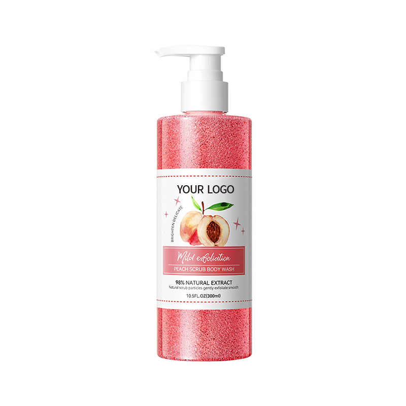 PEACH SCRUB BODY WASH