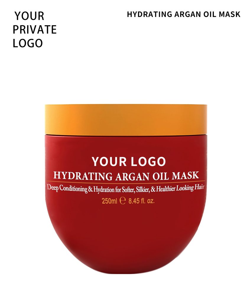 How to use a hydrating argan oil mask?