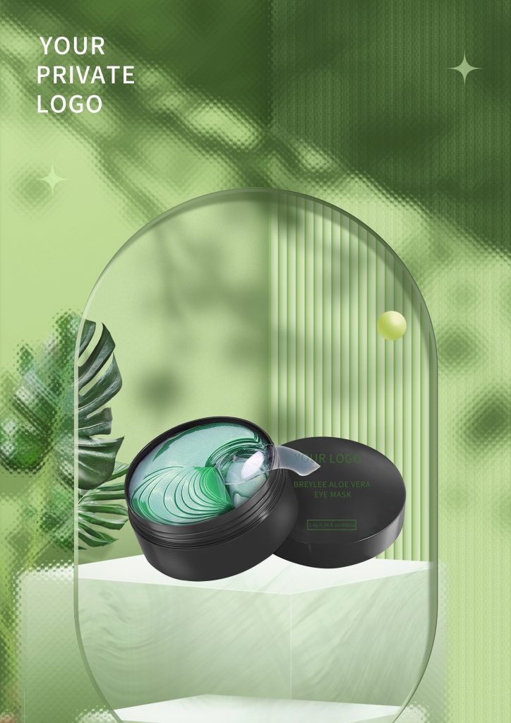 What are the benefits of Breylee aloe vera eye mask?