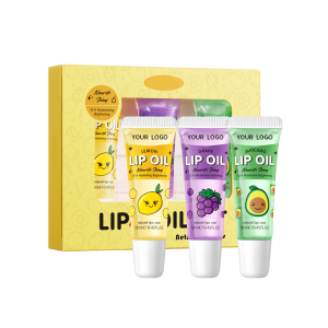 Nourish shiny lip oil set
