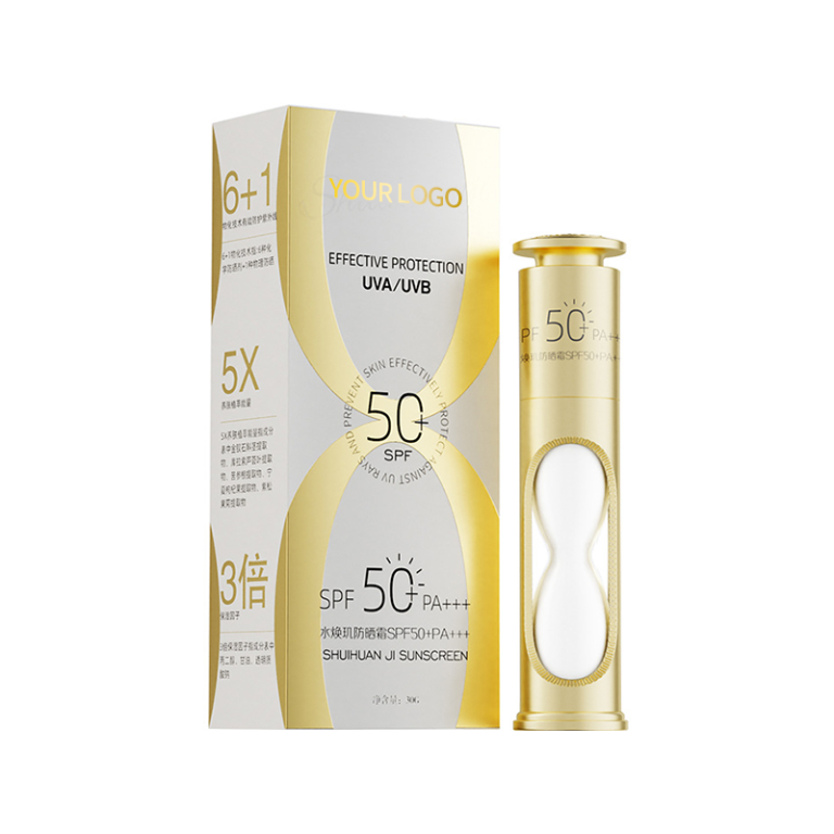 Water-rejuvenating sunscreen SPF50+PA+++