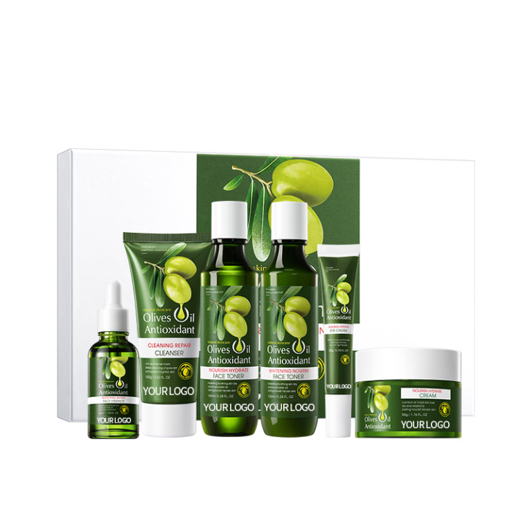 Olive skin care set