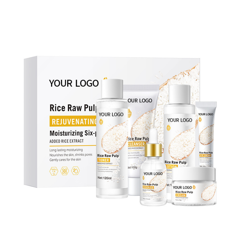 Rice puree skin care set