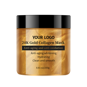 24K gold collagen mask