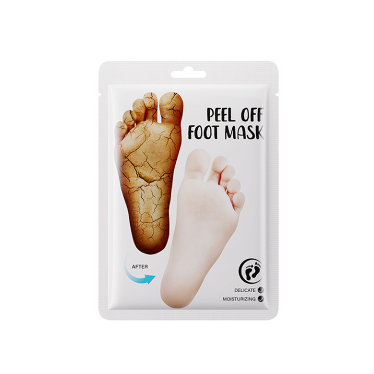 peel off foot mask：Exfoliates and deeply nourishes.