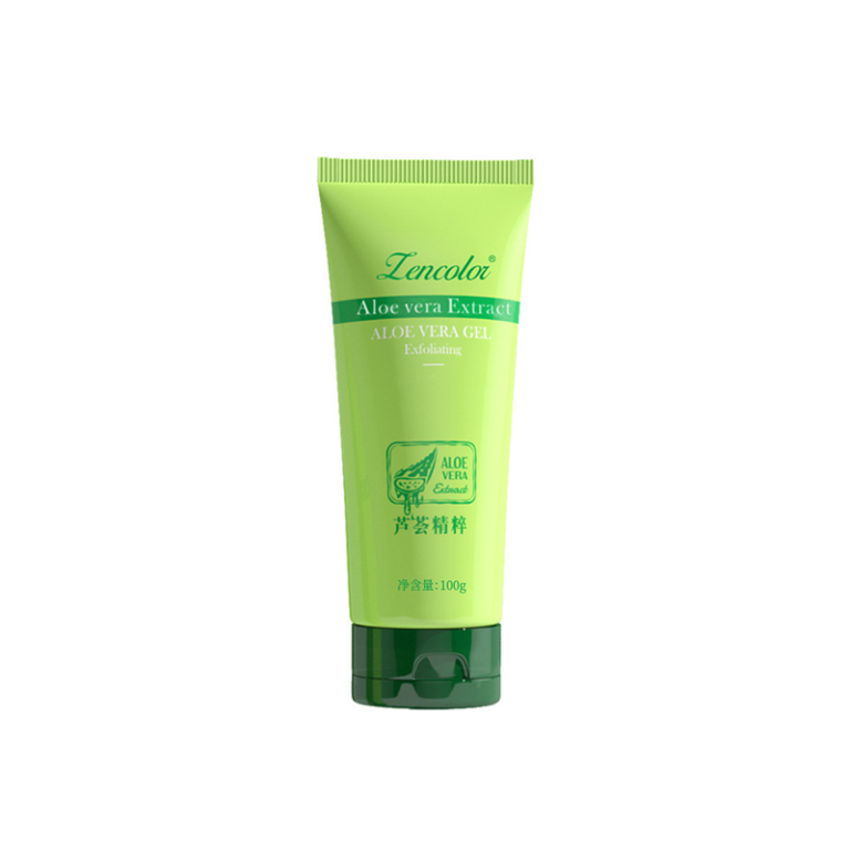 Aloe Vera Moisturizing Exfoliating Gel: Removes dead skin cells and blackheads