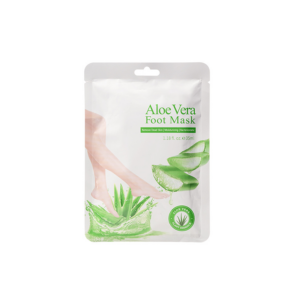Aloe vera foot mask: removes dead skin, moisturizes, and inhibits bacteria.