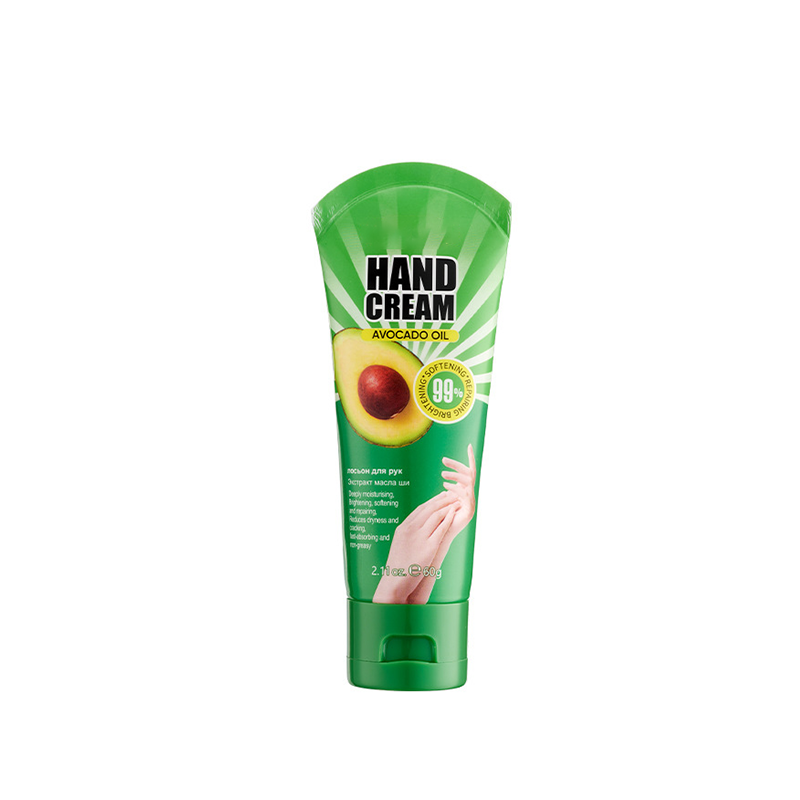 Avocado hand cream provides deep hydration.
