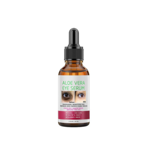 Aloe vera eye serum, tightens and reduces dark circles.