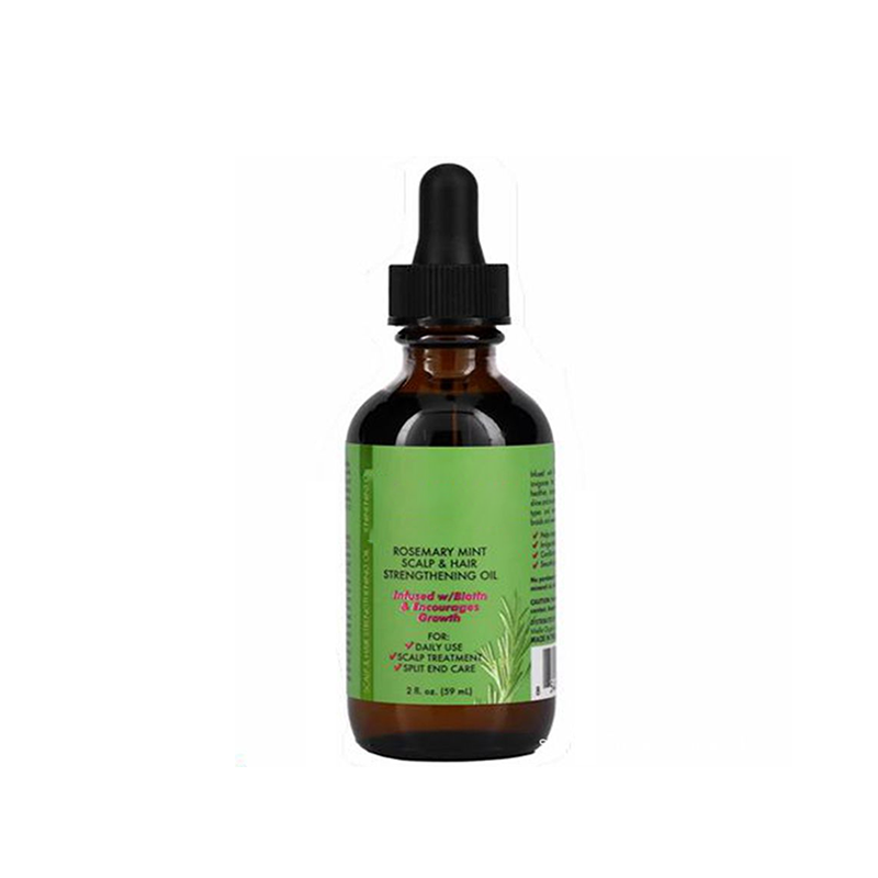 Rosemary and mint scalp and hair strengthening oil