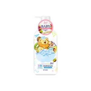2-in-1 baby body wash and shampoo, non-irritating, baby pH 5.5