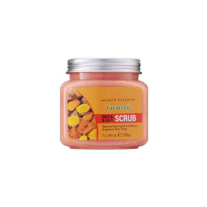 Turmeric facial and body scrub