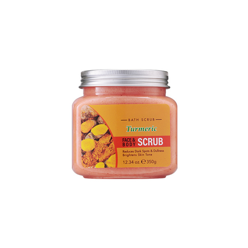 Turmeric facial and body scrub