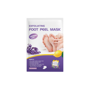 Exfoliating foot peel mask