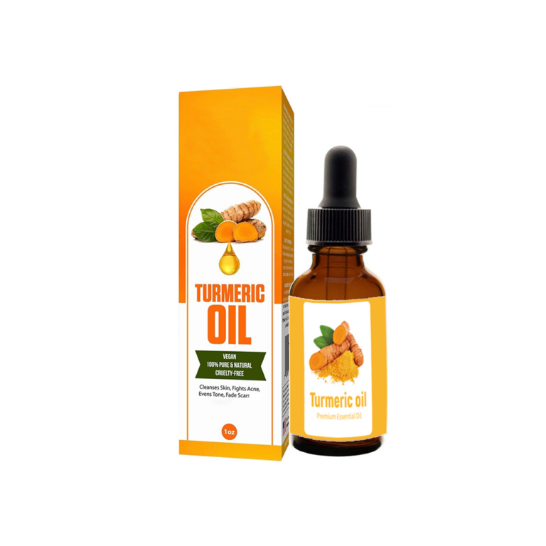 Turmeric oil, a high-quality essential oil.