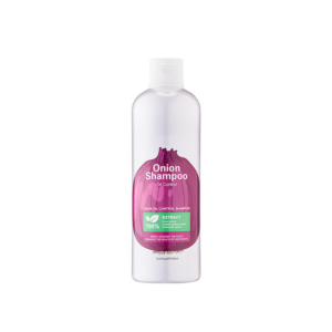 Onion oil-control shampoo, soothes the scalp and strengthens hair roots.