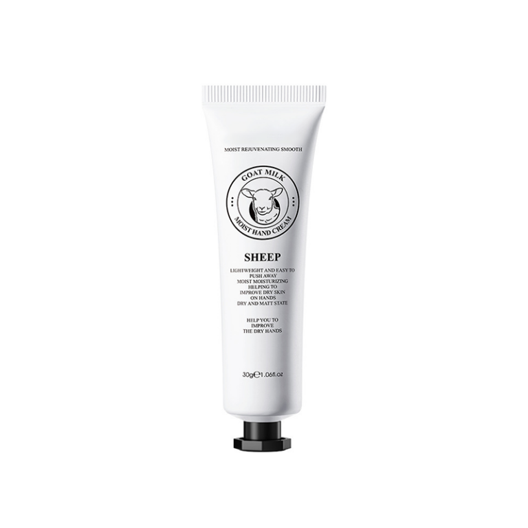 Goat milk moisturizing hand cream