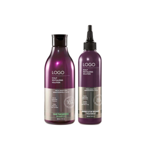 Scalp revitalizing serum, salicylic acid hair care set