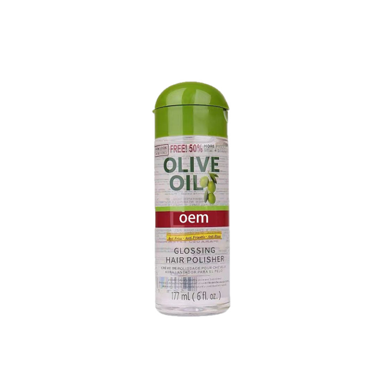 Olive oil, a hair-shining and polishing agent, prevents frizz.