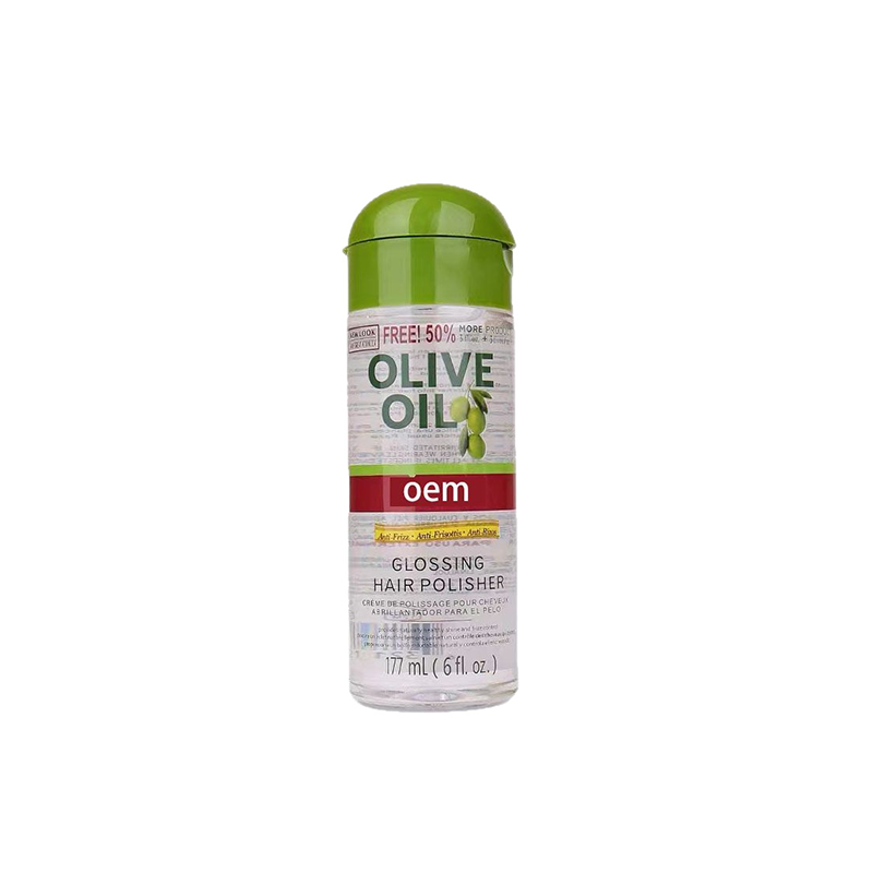 Olive oil, a hair-shining and polishing agent, prevents frizz.