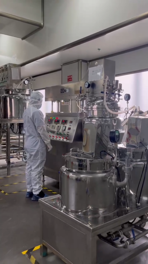 Clean Manufacturing Room Tour | Mixing & Emulsifying Process