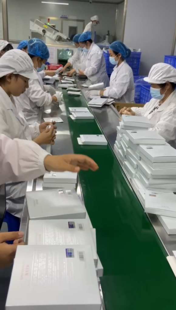 Final Packout Line | Manual Carton Assembly & Line Check