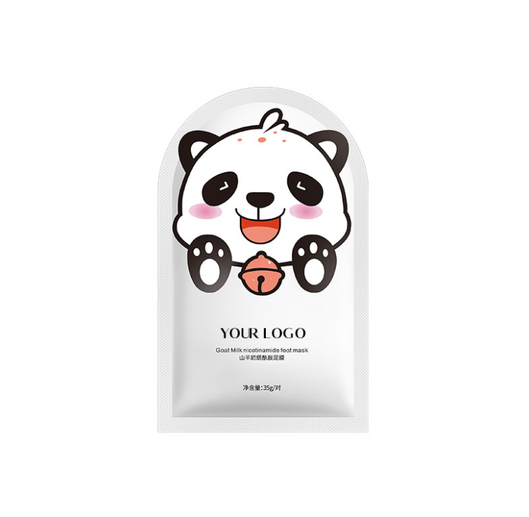 Goat milk niacinamide foot mask