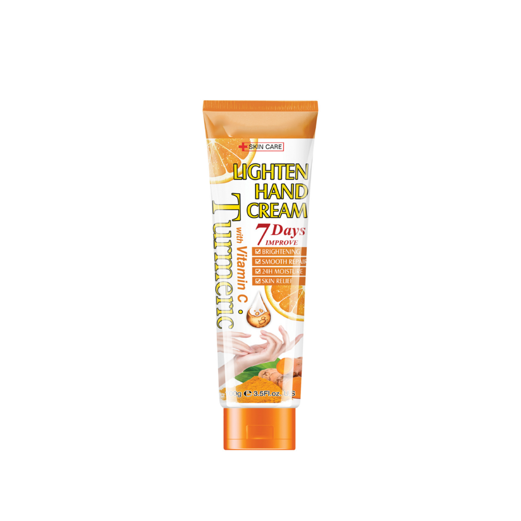 Curcumin whitening hand cream