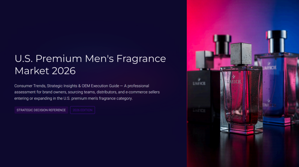 U.S. Premium Men’s Cologne Market 2026: Consumer Trends, Gift Sets, and Launch Playbook