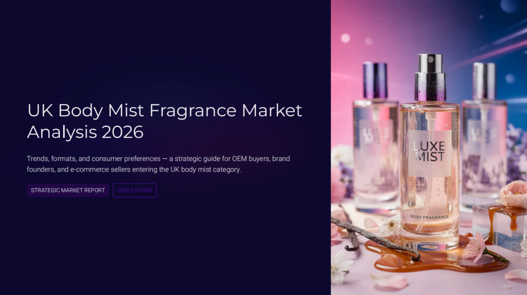 UK Body Mist Market 2026: Trends, Formats, Consumer Preferences, and Launch Strategy