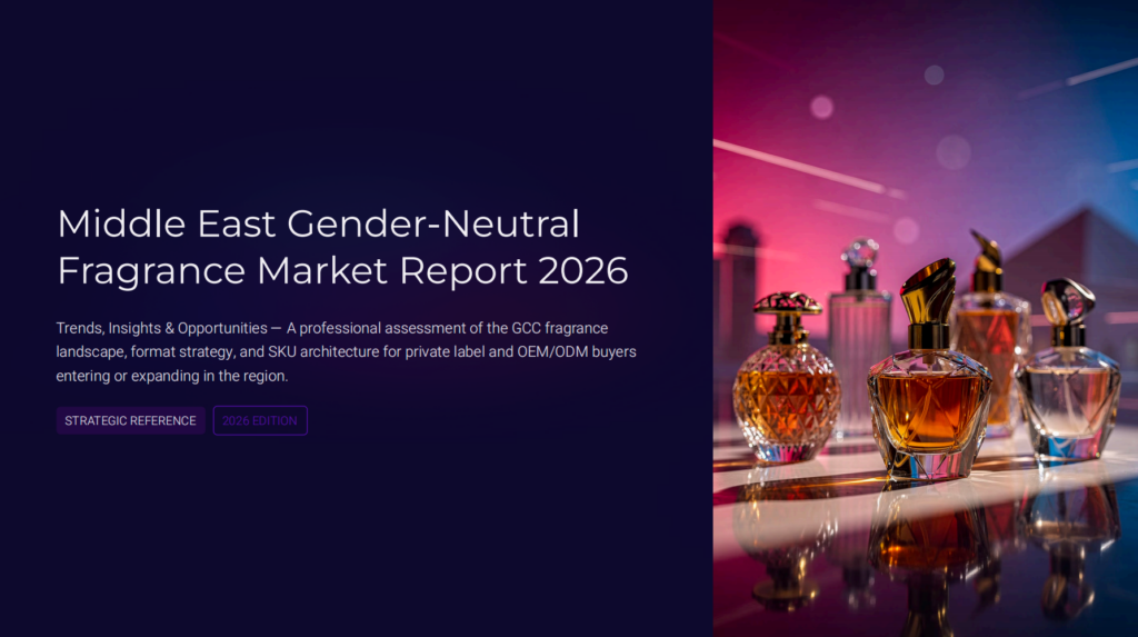 Middle East Gender-Neutral Fragrance Report 2026: Layering Trends, Product Formats, and OEM Launch Guide