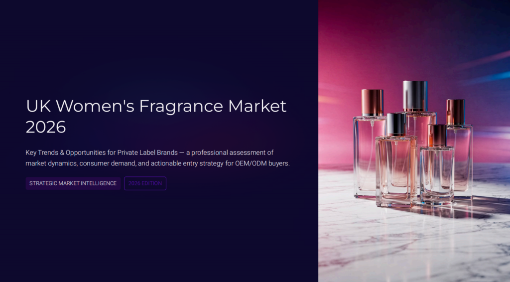 UK Women’s Fragrance Market 2026: Trends, Price Tiers, and Private Label Opportunities