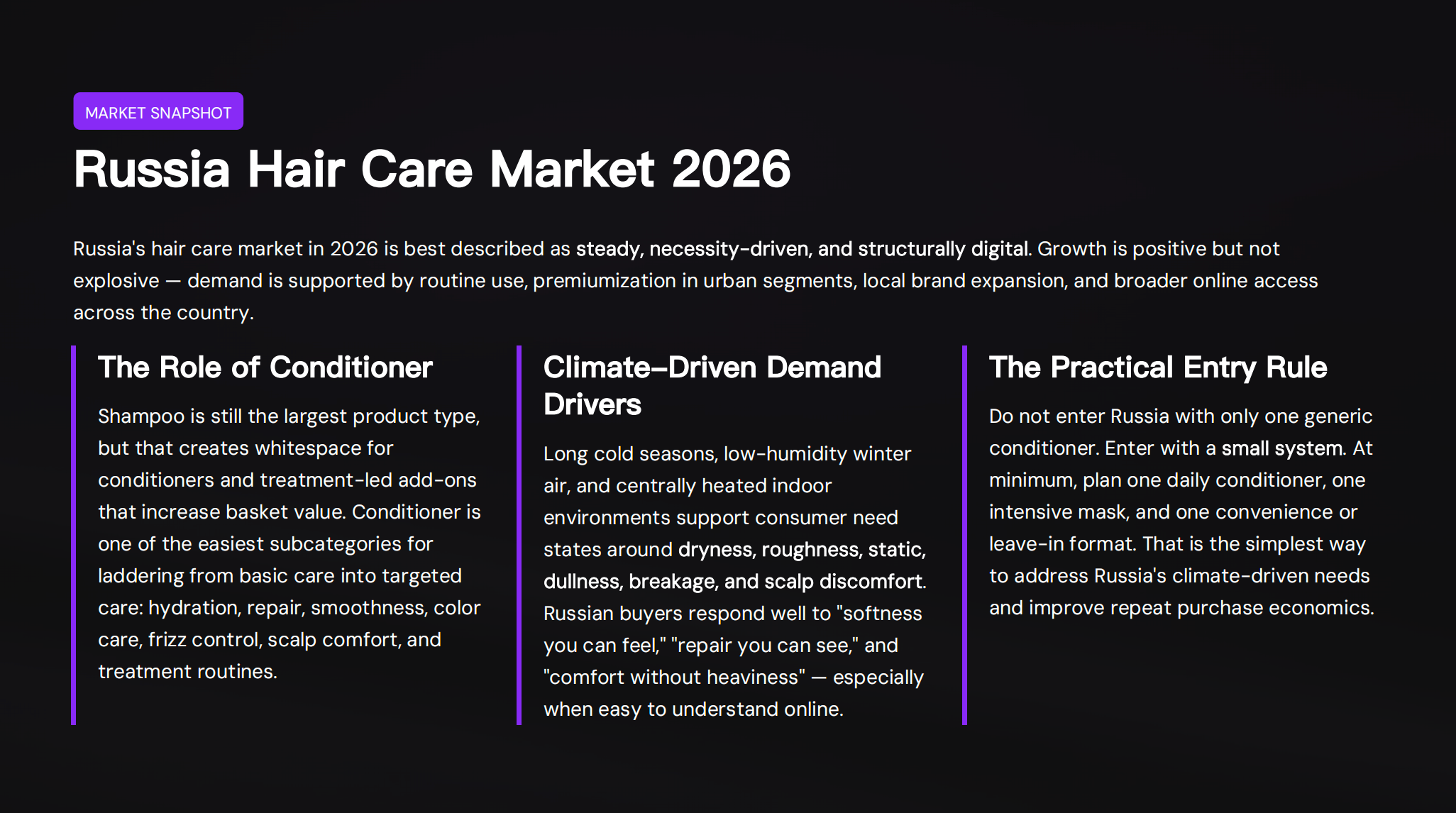 Russia Hair Care Market 2026