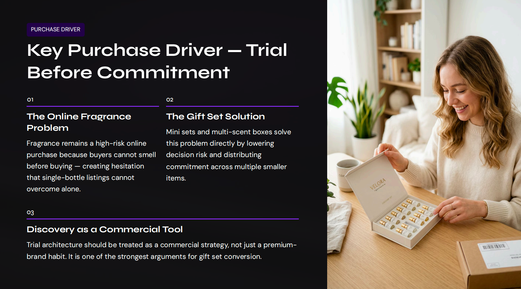 Key Purchase Driver 4 Trial Before Commitment