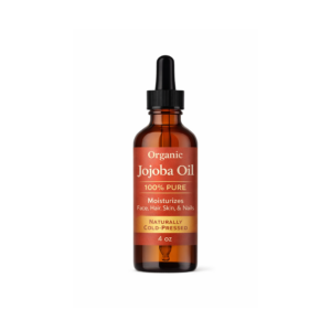 Organic Jojoba Oil, 100% Pure, Moisturizes Face & Hair