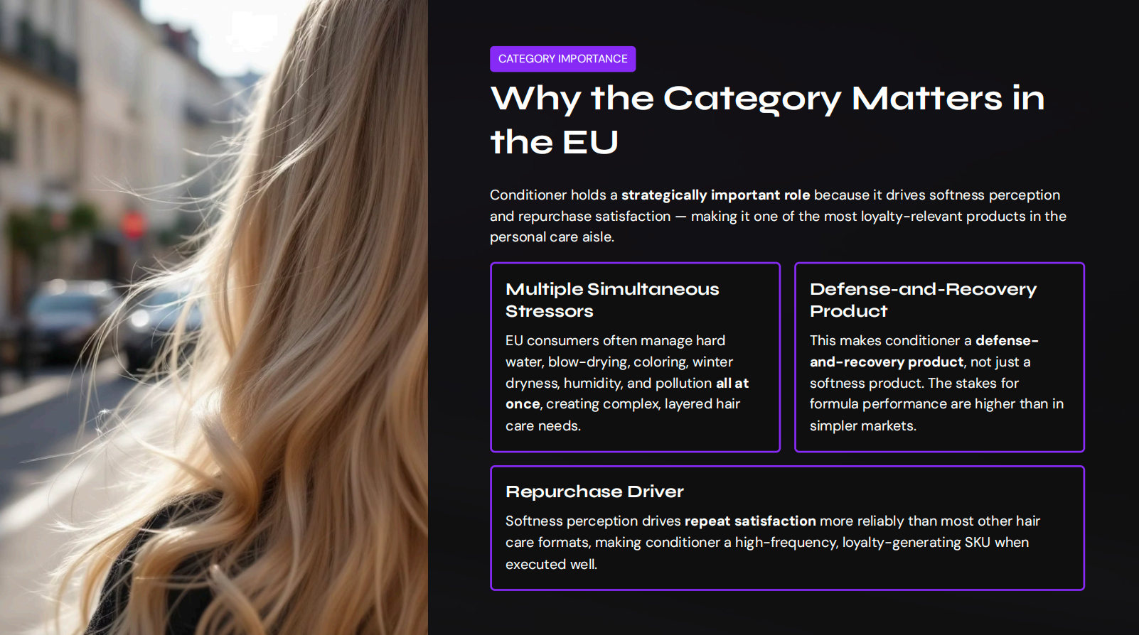 Why the Category Matters in the EU