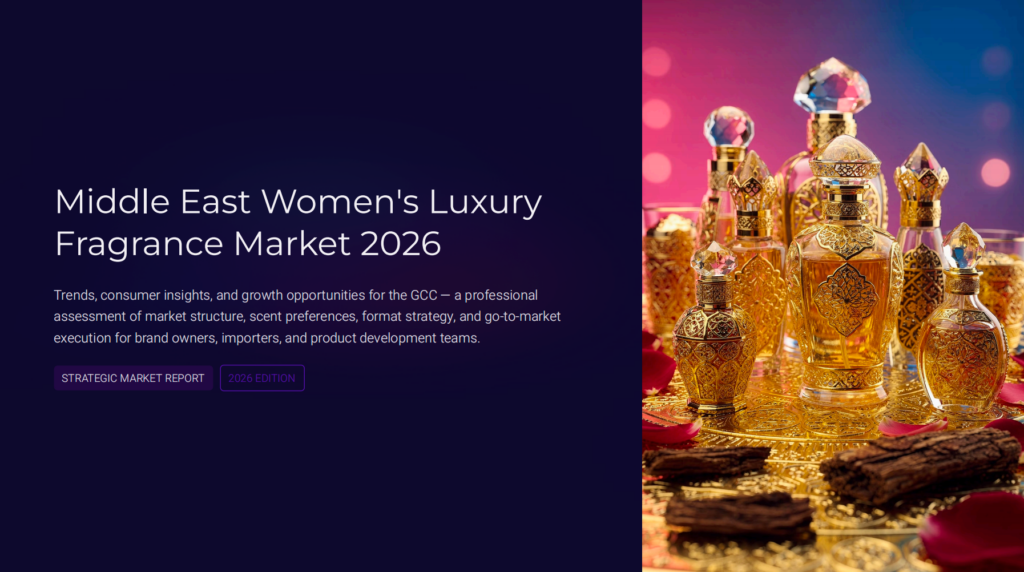 Middle East Women’s Luxury Fragrance Market 2026: GCC Trends, Consumer Insights, and Launch Strategy