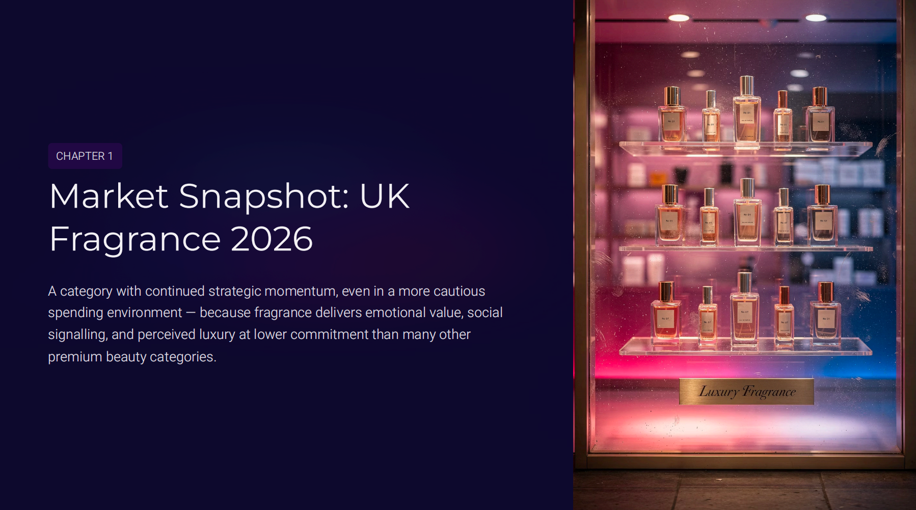 Market Snapshot: UK Fragrance 2026
