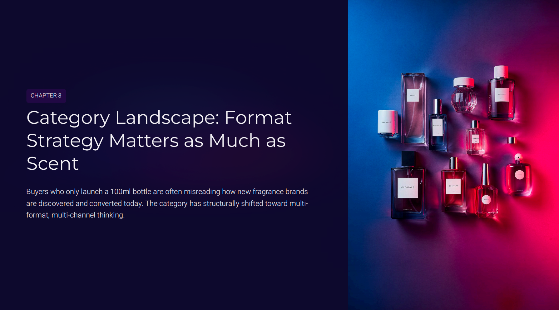 Category Landscape: Format Strategy Matters as Much as Scent
