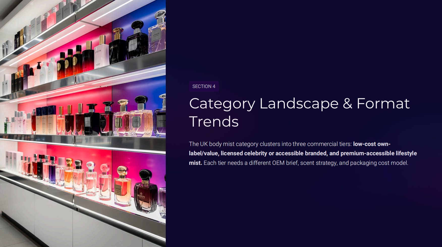 Category Landscape & Format Trends