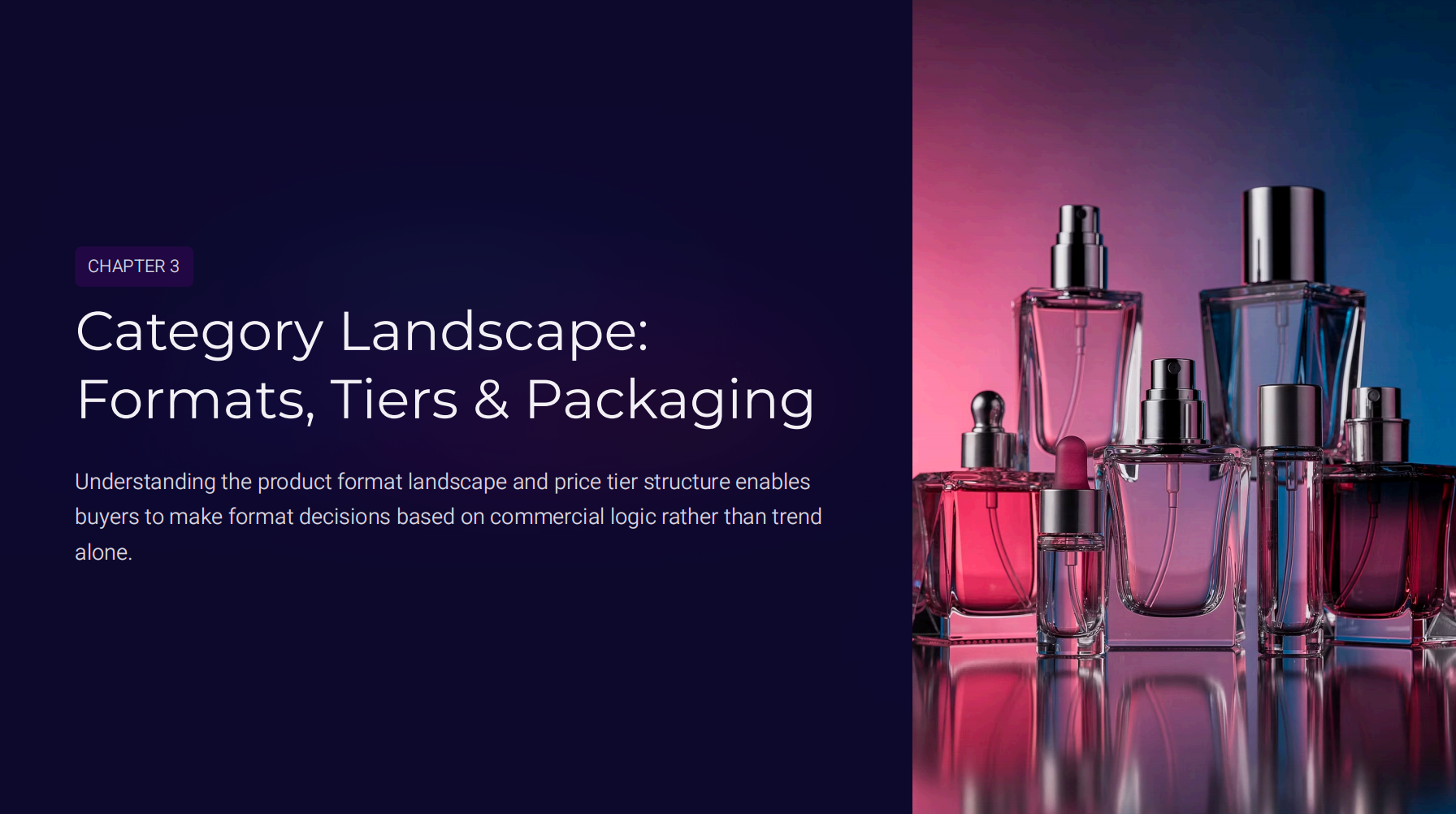 Category Landscape: Formats, Tiers & Packaging