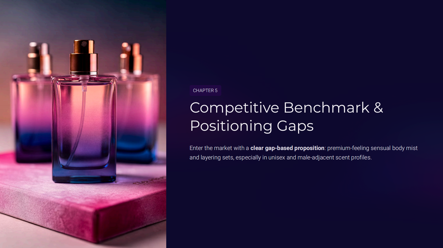 Competitive Benchmark & Positioning Gaps