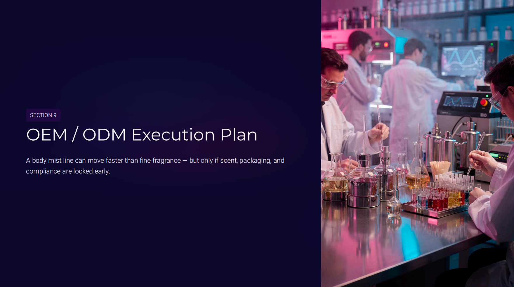 OEM / ODM Execution Plan