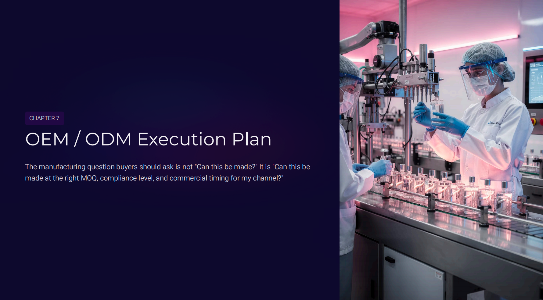 OEM / ODM Execution PlanOEM / ODM Execution Plan