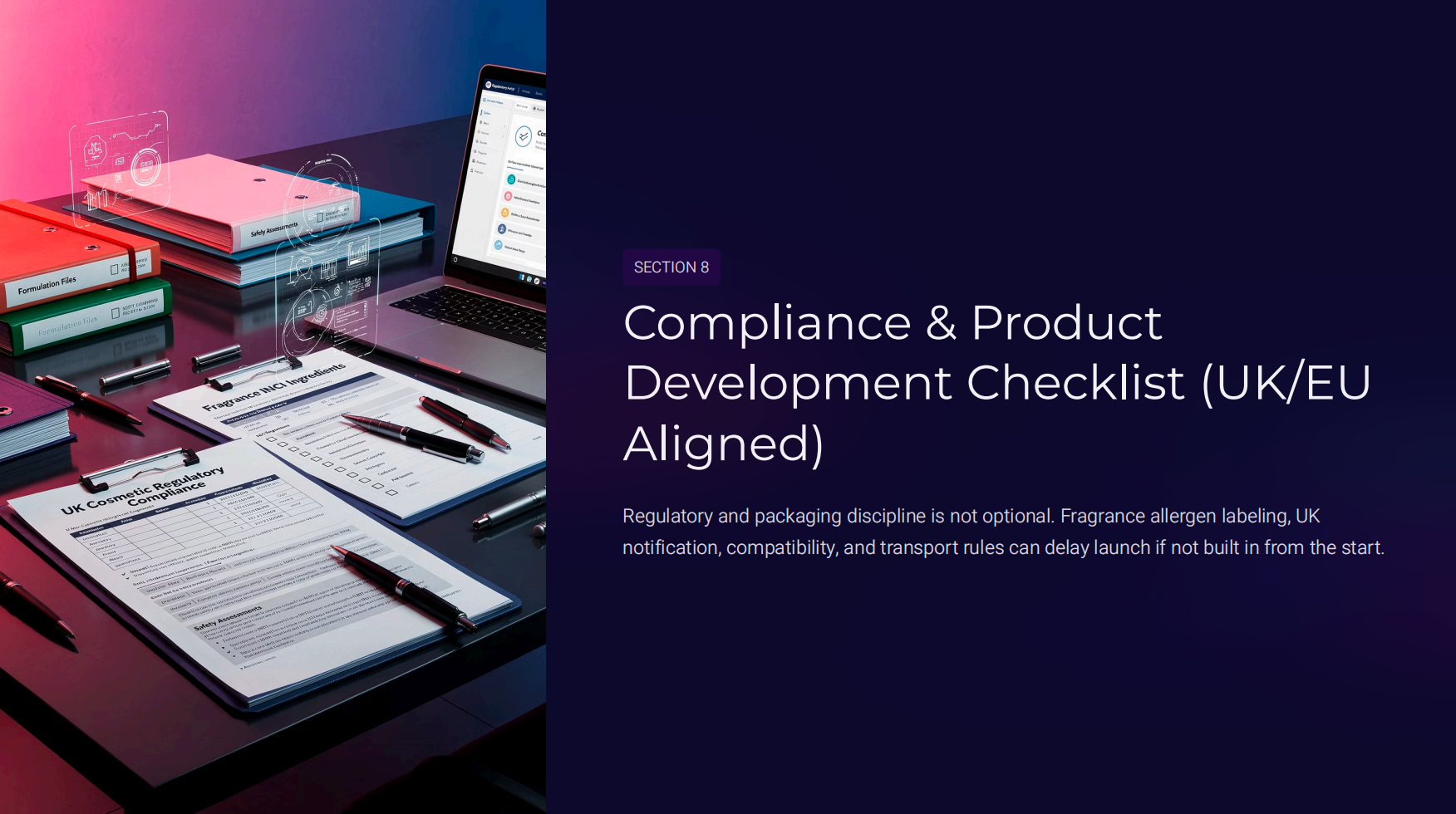 Compliance & Product Development Checklist (UK/EU Aligned)