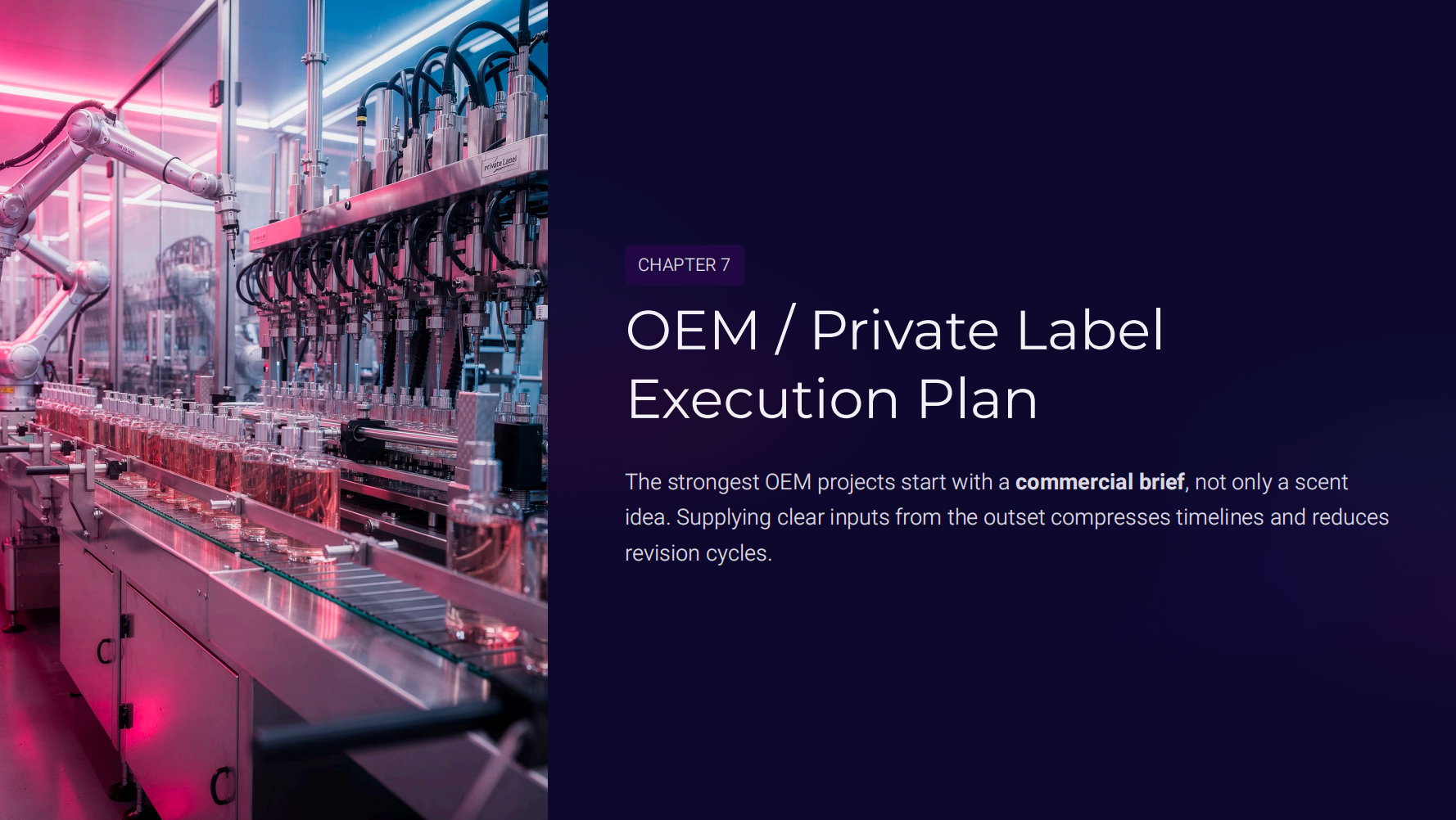 OEM / Private Label Execution Plan