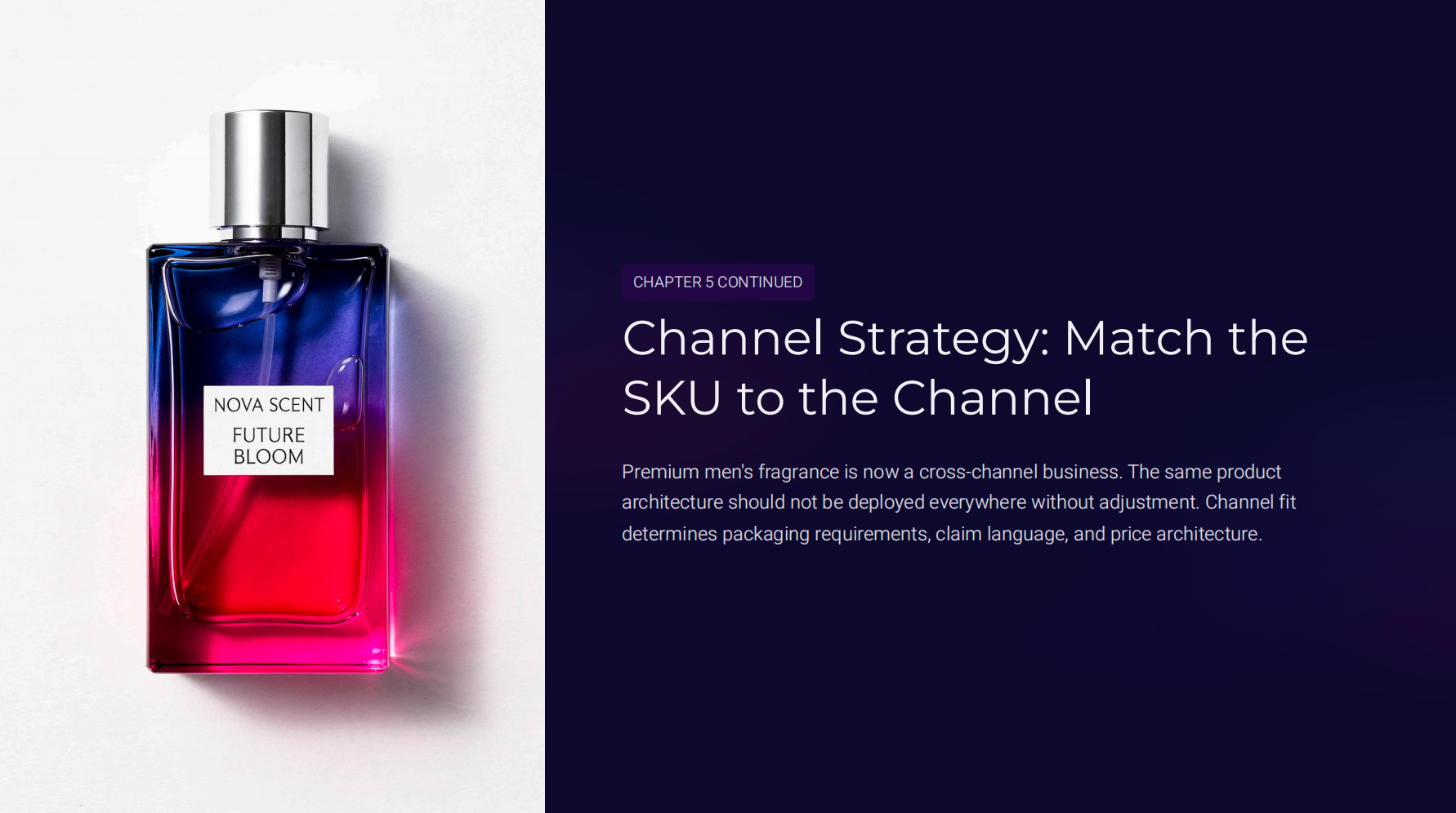 Channel Strategy: Match the SKU to the Channel